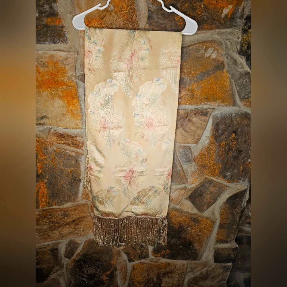1920's-30's fringe long Scarf